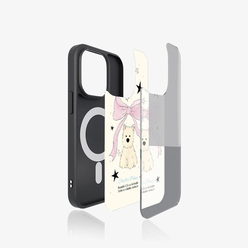 Bow-Tie Puppy - iPhone Case